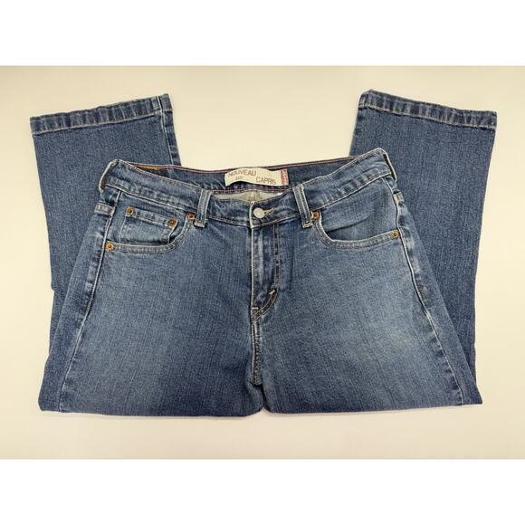 Levis Womens Capris Size 10 Nouveau 515 Denim - Picture 1 of 11